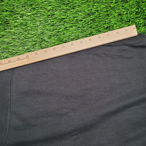 Vintage 90s Rainbow Rio Embroidered Sweatshirt Mens XL Boxy Fit Cropped Fit - Picture 7 of 9